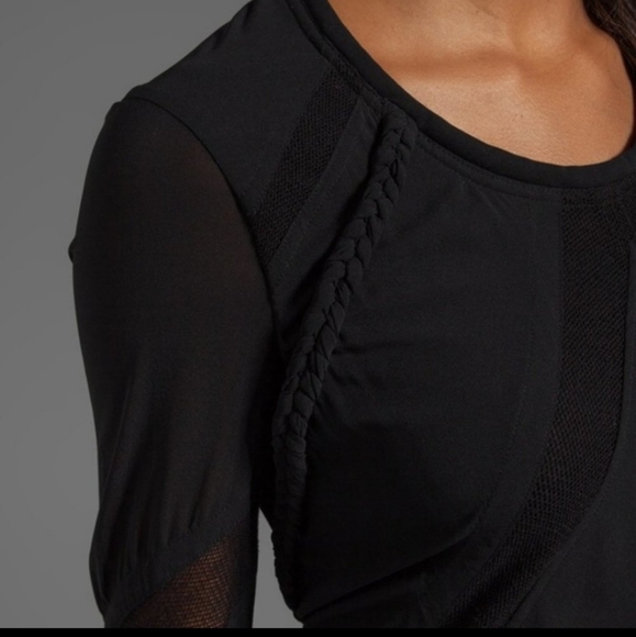 New IRO Kenton silk semi-sheet cutout mini dress - Picture 3 of 6